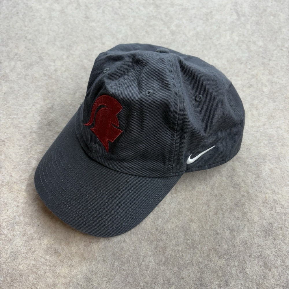 USC Trojans Southern Cali Hat Nike Heritage86 Cotton Cotton Gray Strapback VGC